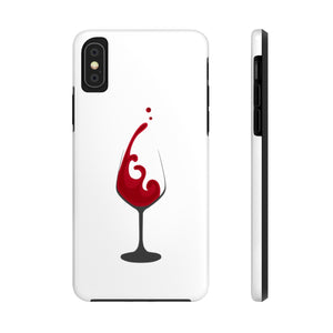 Red Wine Tough Phone Cases - GSIKE