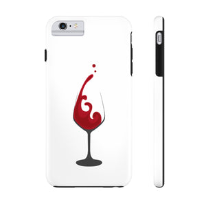 Red Wine Tough Phone Cases - GSIKE