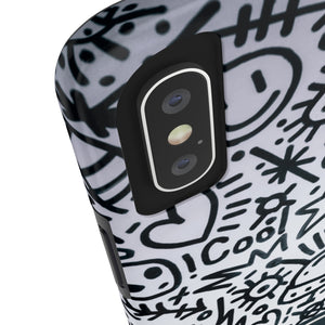 Creative doodle abstract art phone cases - GSIKE