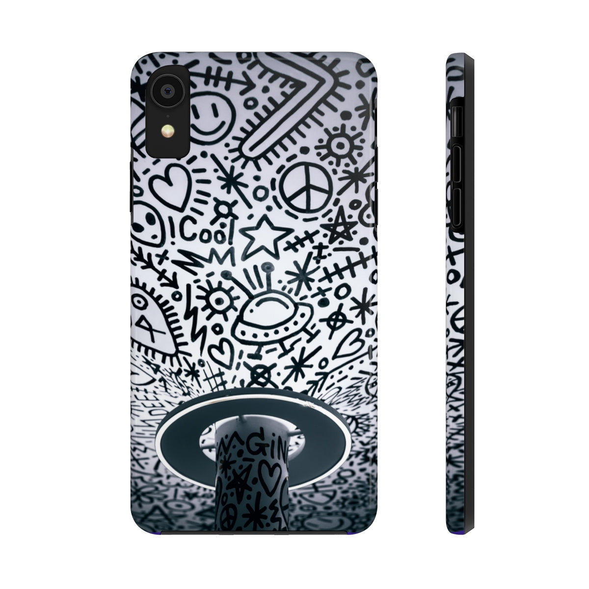Creative doodle abstract art phone cases - GSIKE