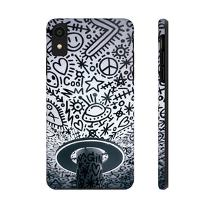Creative doodle abstract art phone cases - GSIKE