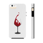Red Wine Tough Phone Cases - GSIKE