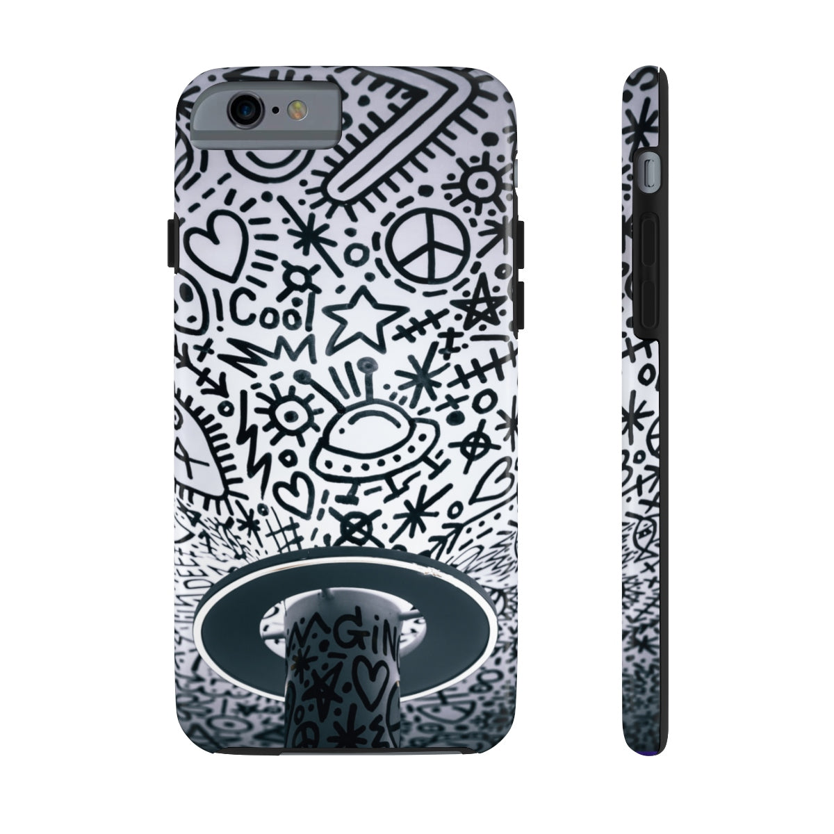 Creative doodle abstract art phone cases - GSIKE