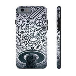 Creative doodle abstract art phone cases - GSIKE