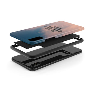 The sun always shines above the clouds Phone Cases - GSIKE