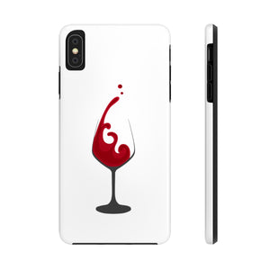 Red Wine Tough Phone Cases - GSIKE