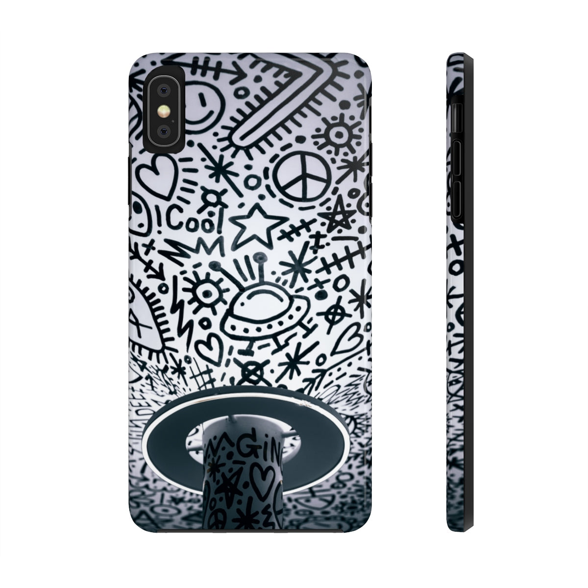 Creative doodle abstract art phone cases - GSIKE