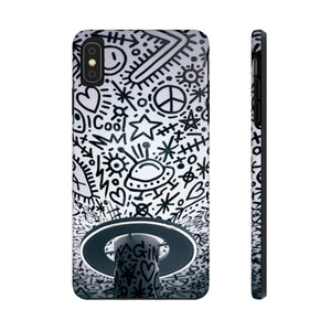 Creative doodle abstract art phone cases - GSIKE