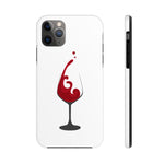 Red Wine Tough Phone Cases - GSIKE