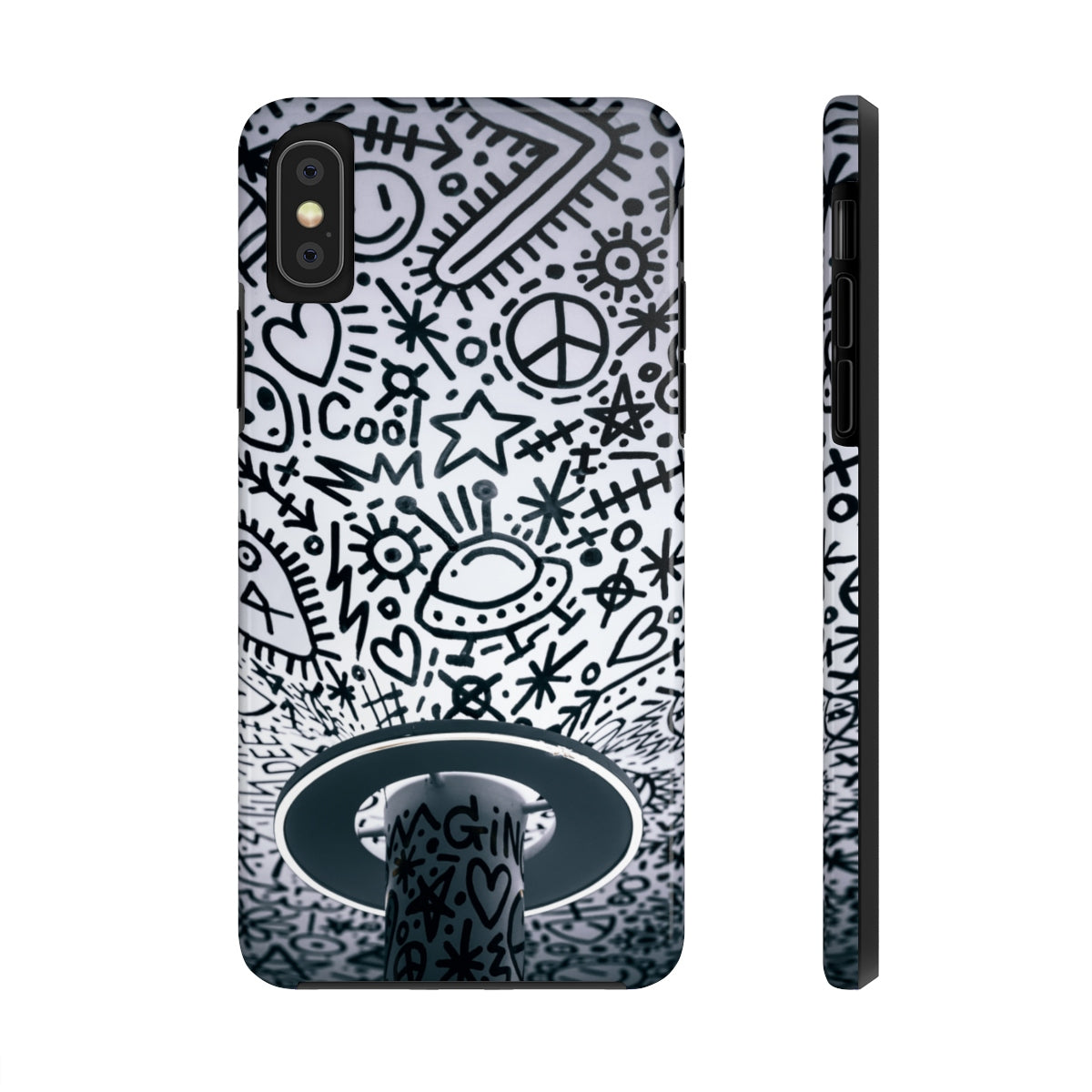 Creative doodle abstract art phone cases - GSIKE