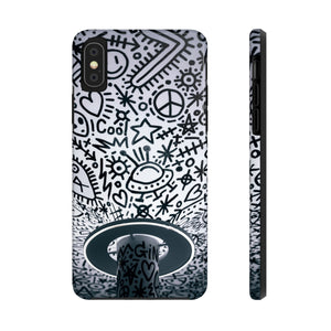 Creative doodle abstract art phone cases - GSIKE