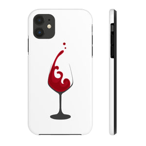 Red Wine Tough Phone Cases - GSIKE