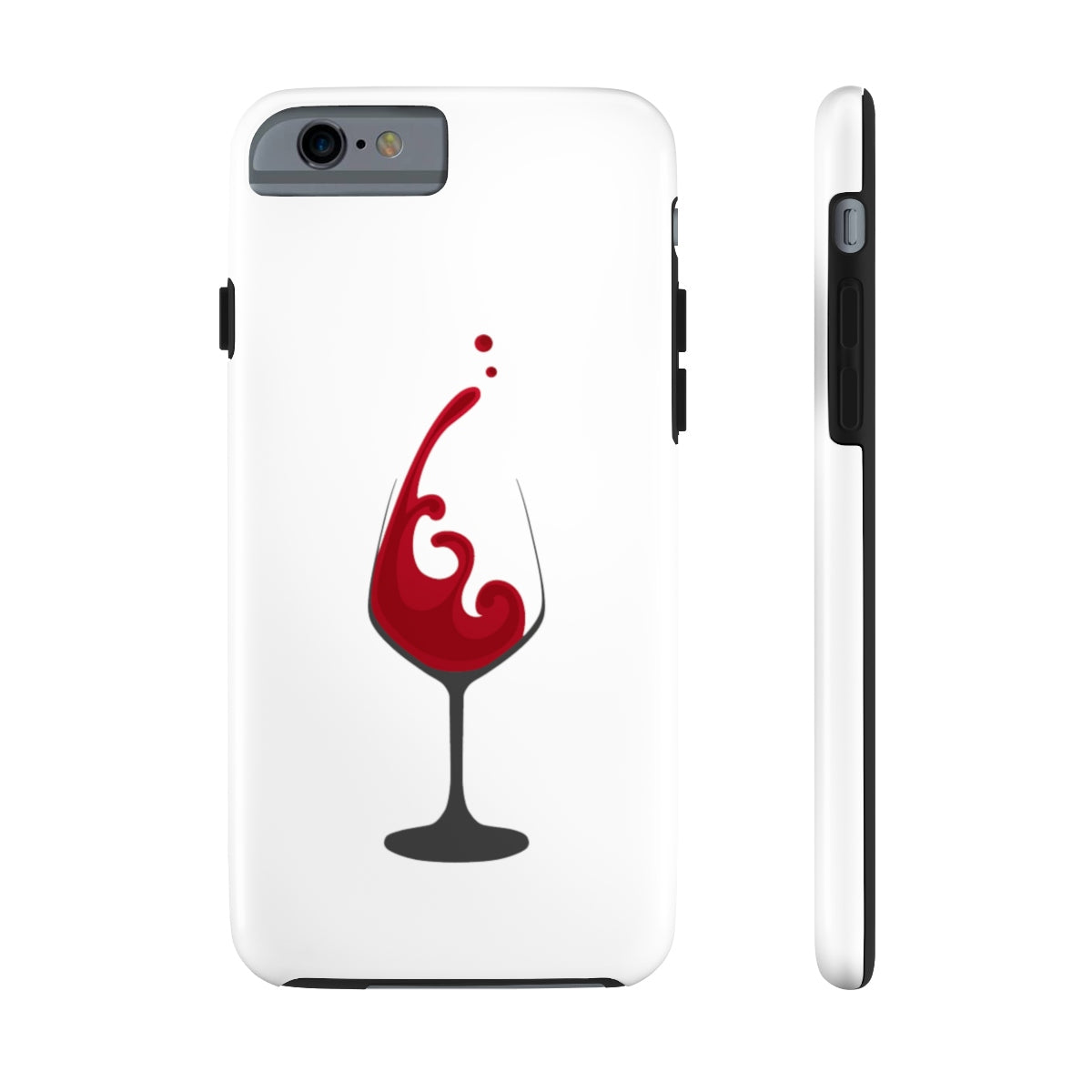 Red Wine Tough Phone Cases - GSIKE
