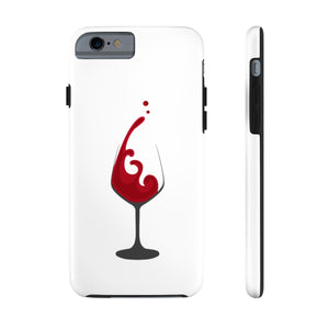 Red Wine Tough Phone Cases - GSIKE