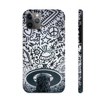 Creative doodle abstract art phone cases - GSIKE