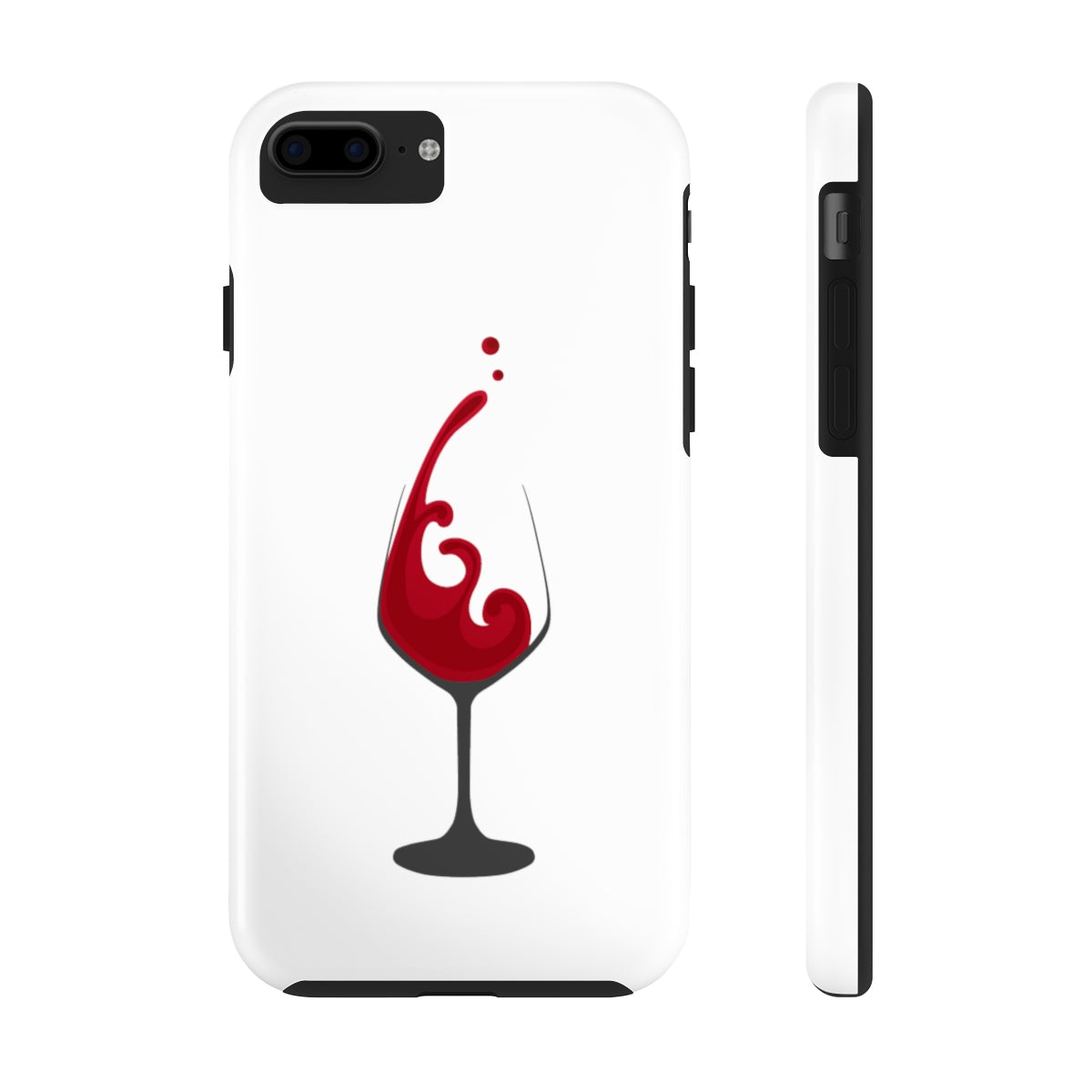 Red Wine Tough Phone Cases - GSIKE