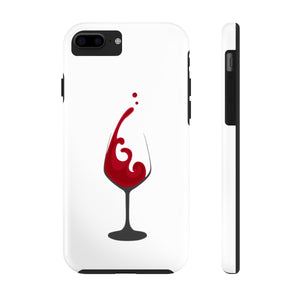 Red Wine Tough Phone Cases - GSIKE